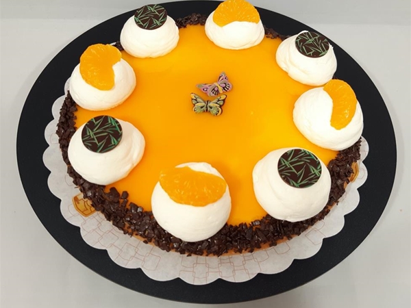 Sinaasappelvlaai 8 punten
